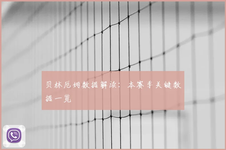 贝林厄姆数据解读：本赛季关键数据一览